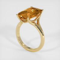 10.86 Ct. Gemstone Ring, 14K Yellow Gold 2