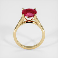 3.13 Ct. Ruby Ring, 14K Yellow Gold 3