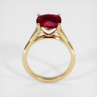 4.04 Ct. Ruby Ring, 14K Yellow Gold 3
