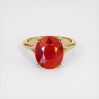 4.02 Ct. Ruby Ring, 14K Yellow Gold 1