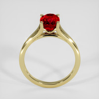 2.61 Ct. Ruby Ring, 14K Yellow Gold 3