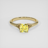 1.21 Ct. Yellow Sapphire Ring, 14K Yellow Gold 1