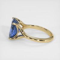 5.43 Ct. Sapphire Ring, 14K Yellow Gold 4