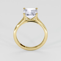 3.56 Ct. Blue Sapphire Ring, 14K Yellow Gold 3