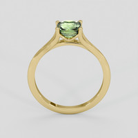 1.61 Ct. Yellowish Green Sapphire Ring, 14K Yellow Gold 3