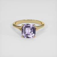 3.02 Ct. Purple Sapphire Ring, 14K Yellow Gold 1