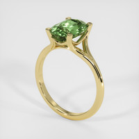 3.03 Ct. Sapphire Ring, 14K Yellow Gold 2