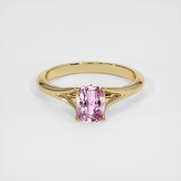 1.07 Ct. Sapphire Ring, 14K Yellow Gold 1