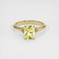2.10 Ct. Sapphire Ring, 14K Yellow Gold 1
