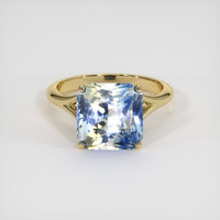 5.04 Ct. Sapphire Ring, 18K Yellow Gold 1