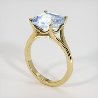5.04 Ct. Sapphire Ring, 18K Yellow Gold 2