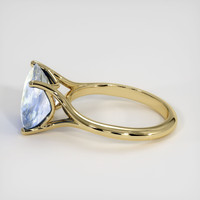 5.04 Ct. Sapphire Ring, 18K Yellow Gold 4