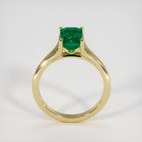 2.29 Ct. Emerald Ring, 18K Yellow Gold 3