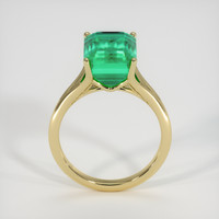 5.01 Ct. Emerald Ring, 18K Yellow Gold 3