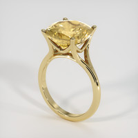 6.57 Ct. Gemstone Ring, 18K Yellow Gold 2