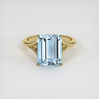 4.06 Ct. Gemstone Ring, 18K Yellow Gold 1