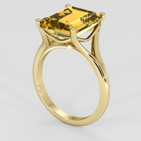 4.84 Ct. Gemstone Ring, 18K Yellow Gold 2