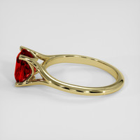2.61 Ct. Ruby Ring, 18K Yellow Gold 4