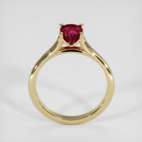 1.17 Ct. Ruby Ring, 18K Yellow Gold 3