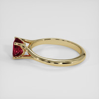 1.17 Ct. Ruby Ring, 18K Yellow Gold 4
