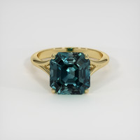 5.75 Ct. Sapphire Ring, 18K Yellow Gold 1