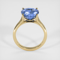 5.43 Ct. Bi Color Sapphire Ring, 18K Yellow Gold 3