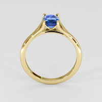 1.54 Ct. Blue Sapphire Ring, 18K Yellow Gold 3