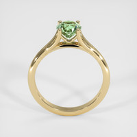 1.20 Ct. Green Sapphire Ring, 18K Yellow Gold 3