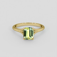 1.70 Ct. Bi Color Sapphire Ring, 18K Yellow Gold 1