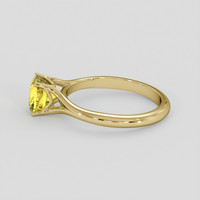 1.39 Ct. Yellow Sapphire Ring, 18K Yellow Gold 4