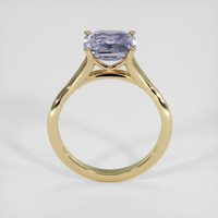 3.02 Ct. Purple Sapphire Ring, 18K Yellow Gold 3