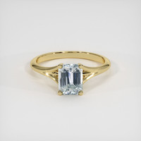 2.03 Ct. Sapphire Ring, 18K Yellow Gold 1