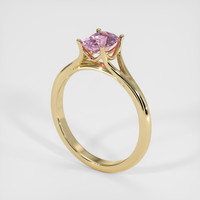 1.07 Ct. Sapphire Ring, 18K Yellow Gold 2