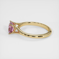 1.07 Ct. Sapphire Ring, 18K Yellow Gold 4