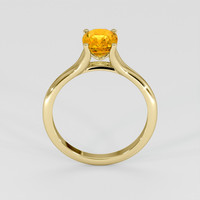 1.66 Ct. Yellow Sapphire Ring, 18K Yellow Gold 3