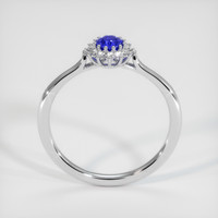 0.44 Ct. Sapphire Ring, Platinum 950 3