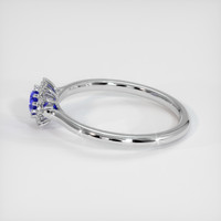 0.44 Ct. Sapphire Ring, Platinum 950 4