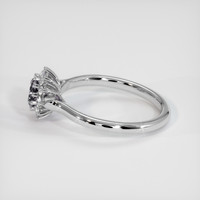 0.58 Ct. Gemstone Ring, Platinum 950 4