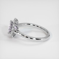 1.29 Ct. Gemstone Ring, Platinum 950 4