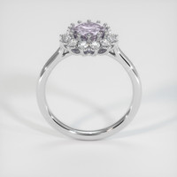 1.29 Ct. Gemstone Ring, 14K White Gold 3