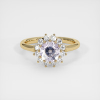 1.29 Ct. Gemstone Ring, 14K Yellow Gold 1