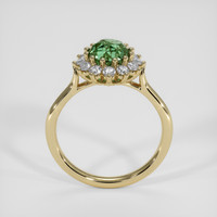 1.81 Ct. Green Sapphire Ring, 18K Yellow Gold 3