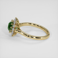 1.81 Ct. Green Sapphire Ring, 18K Yellow Gold 4