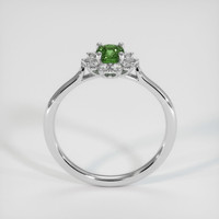 0.54 Ct. Gemstone Ring, 14K White Gold 3