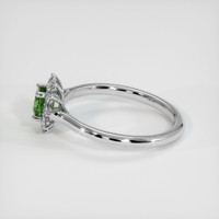 0.54 Ct. Gemstone Ring, 14K White Gold 4