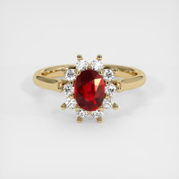 Ruby Ring 0.92 Ct., 18K Yellow Gold Preview
