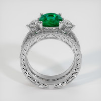 2.52 Ct. Emerald Ring, Platinum 950 3