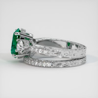 2.29 Ct. Emerald Ring, Platinum 950 4
