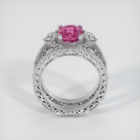 4.52 Ct. Pink Sapphire Ring, Platinum 950 3