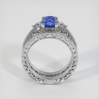 2.00 Ct. Blue Sapphire Ring, Platinum 950 3